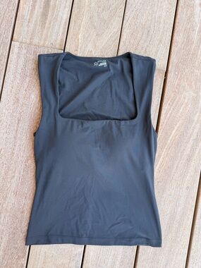 Aerie // offline by aerie real me square neck tank in black S